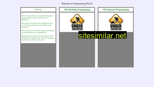 programmingwin32.com alternative sites