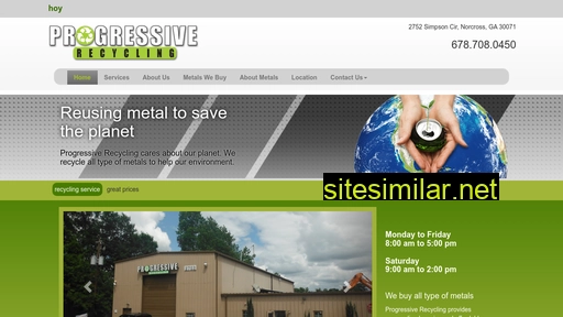 progressiverecyclingllc.com alternative sites