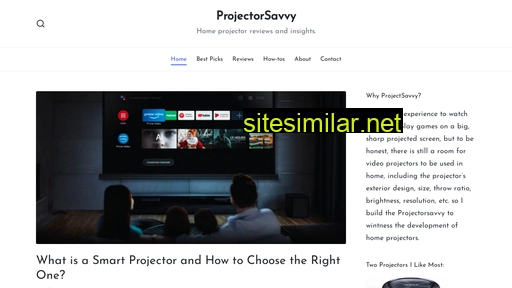 Projectorsavvy similar sites
