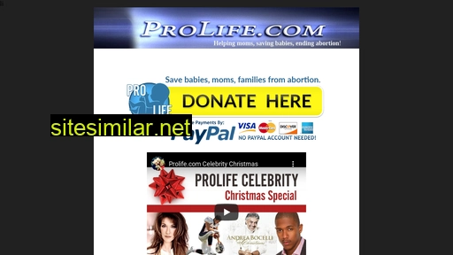 prolife.com alternative sites