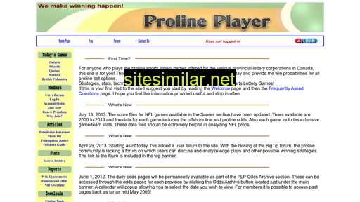 prolineplayer.com alternative sites