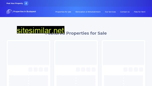 Propertiesinbudapest similar sites