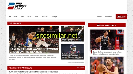 prosportsdaily.com alternative sites