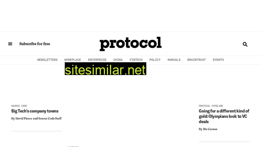 protocol.com alternative sites