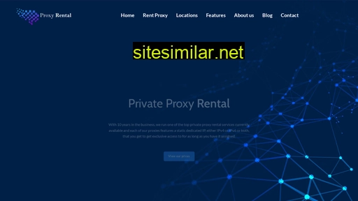 Proxy-rental similar sites