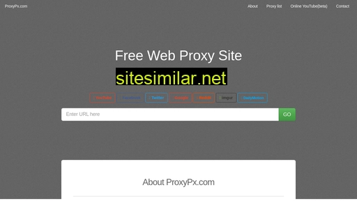 proxypx.com alternative sites