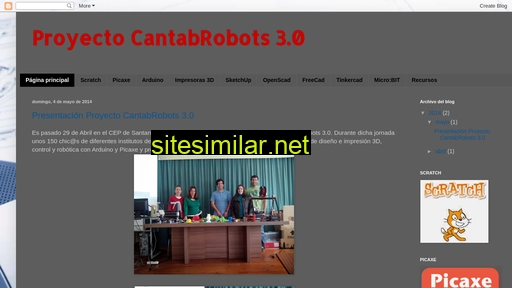 Proyectocantabrobots3 similar sites