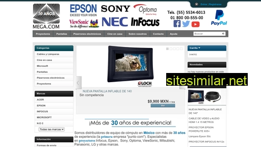 proyectoresmexico.com alternative sites