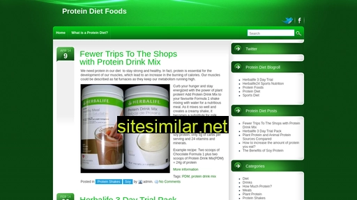 protein-diet-foods.com alternative sites