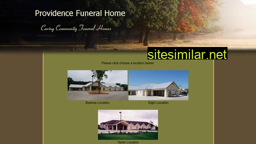 Providencefuneralhome similar sites