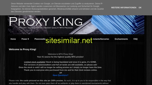 proxykingmtg.blogspot.com alternative sites