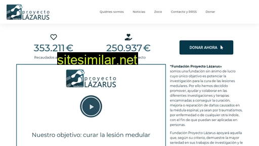 proyectolazarus.com alternative sites
