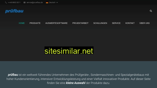 pruefbau.com alternative sites