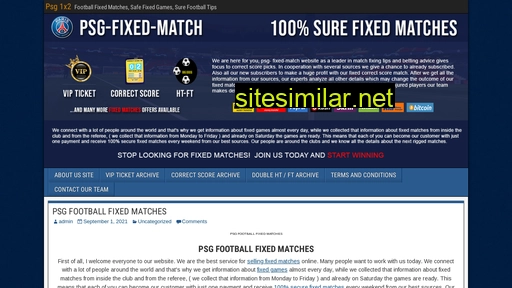 Psg-fixed-match similar sites