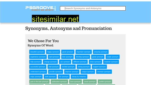 psgroove.com alternative sites