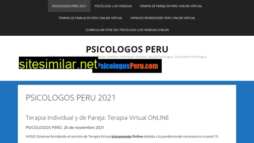 psicologosperu.com alternative sites
