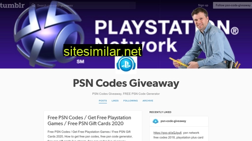 Psn-code-giveaway similar sites