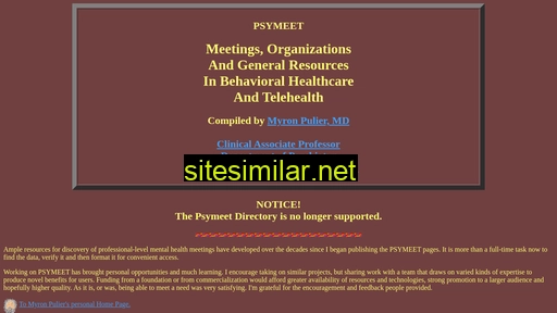 Psymeet similar sites
