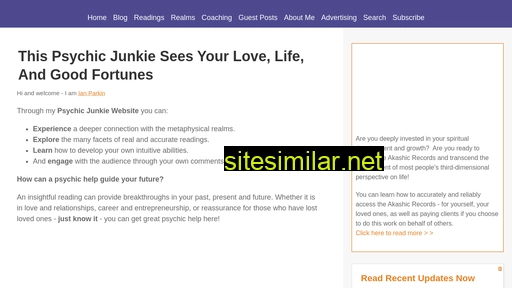 psychic-junkie.com alternative sites