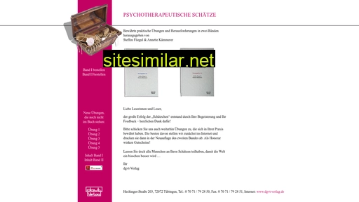 psychotherapeutische-schaetze.com alternative sites