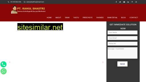 ptrahulshastri.com alternative sites