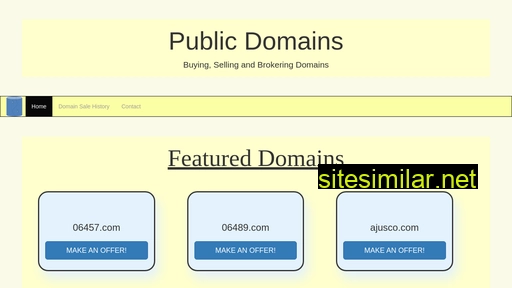publicdomains.com alternative sites