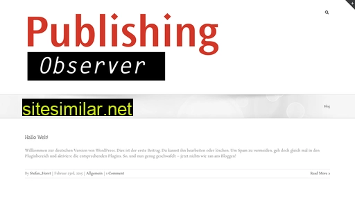 publishingobserver.com alternative sites