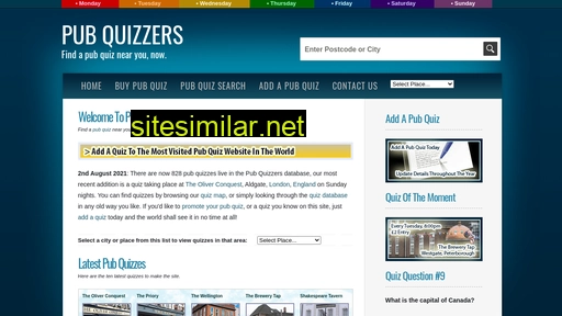 pubquizzers.com alternative sites