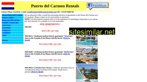 puertodelcarmenrentals.com alternative sites