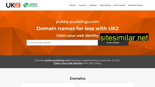 pukka-puddings.com alternative sites