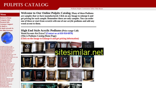 pulpitcatalog.com alternative sites