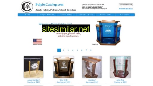 pulpitscatalog.com alternative sites