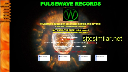 Pulsewaverecords similar sites