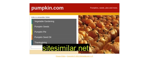 pumpkin.com alternative sites