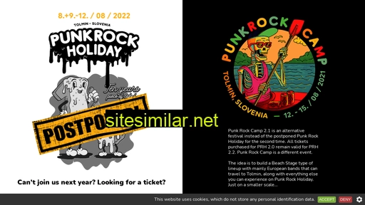 punkrockholiday.com alternative sites