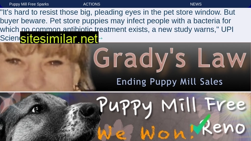puppymillfreereno.com alternative sites