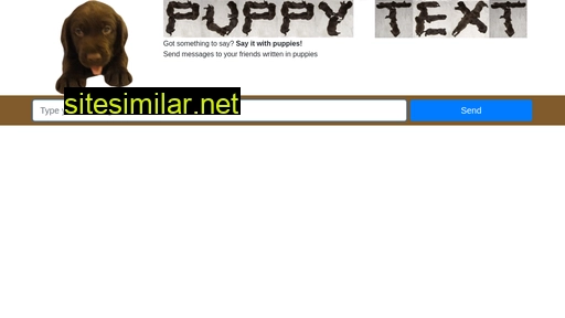 puppytext.com alternative sites