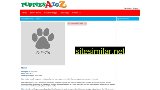 puppyatoz.com alternative sites