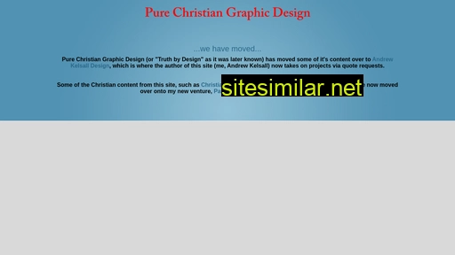 purechristiangraphicdesign.com alternative sites