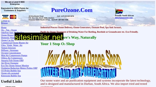 pureozone.com alternative sites