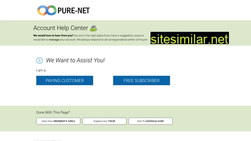 Pure-net similar sites