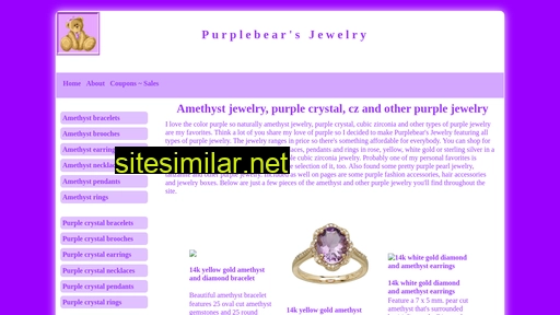 purplebearsjewelry.com alternative sites