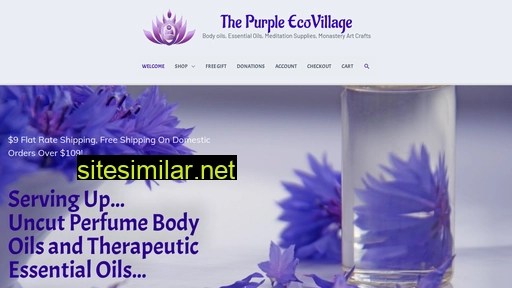 purpleecovillage.com alternative sites