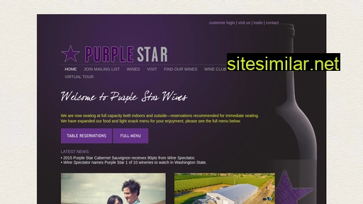 Purplestarwines similar sites