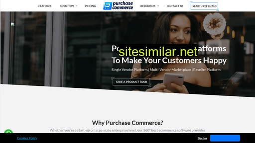 purchasecommerce.com alternative sites