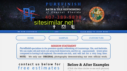 purefinish.com alternative sites