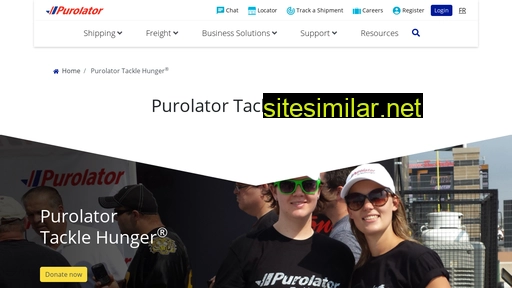 purolator.com alternative sites