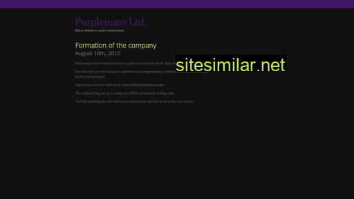 Purplemass similar sites