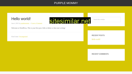 purplemommy.com alternative sites