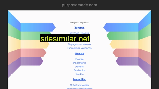 purposemade.com alternative sites
